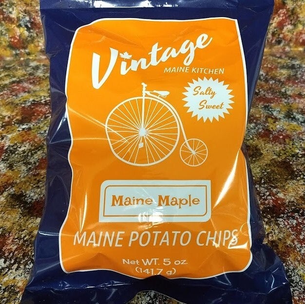 Maple Potato Chips made in Maine 1.25 oz Trailside Country Store